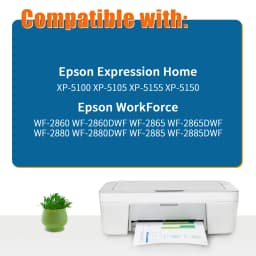Jhaan 502XL Multipack Compatible with 502 502XL 502 XL for Workforce WF-2860 WF-2865 WF-2880 WF-2885 XP-5100 XP-5105