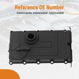 Valve Cover for VW Touran 1T1 1T2 2003-2010 2.0L TDI with Gasket 03G103469R 03G103469