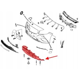 A1768850736 For Mercedes Benz A Class W176 2016-18 Front Bumper Guard Protector A200 A220 A160 A180 A250 Bumper Under Tray Cover