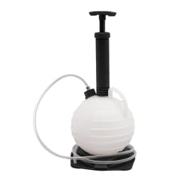 6L/1.58gal Manual Transmission Fluid Pump 2m Hose 3 Extension Tubes Fluid Extractor PE Material for Auto Transmission Mess-Free