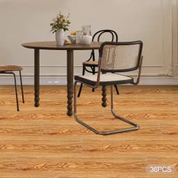 Self-Adhesive Floor Sticker Set 36 Pieces Mold-Proof Waterproof DIY for Living rooms Bedrooms Dining Rooms Kitchens Hallways