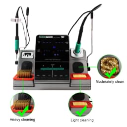 2 in 1 Soldering Station LCD Digital Display Welding Rework Station Soldering Iron Kit Original C210 C115 For SUGON T3602