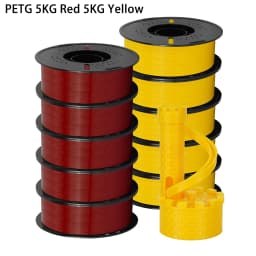 22LBS PLA PETG Filament 1.75mm Dimensional Accuracy+/-0.03mm Black White Grey Multicolor 3D Printer Materials for FDM 3D Printer