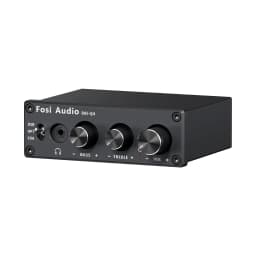 Fosi Audio Q4 Mini Stereo USB Gaming DAC & Headphone Amplifier Audio Converter Adapter for Home/Desktop Powered/Active Speakers