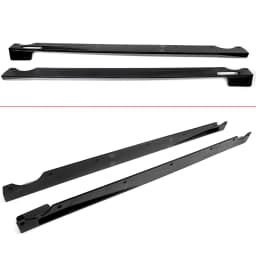 For BMW X7 G07 M Sport 2019-2024 Gloss Black Body Kits Side Skirts Extension Lip