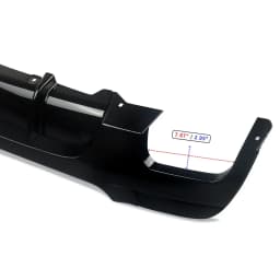 Rear Bumper Lip Diffuser for BMW 3Series E92 E93 330I M Sport Bumper Rear Bumper Diffuser Lip Shiny Black Bodykits