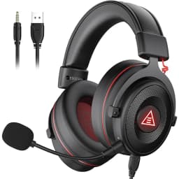 EKSA E900Pro Gaming Headset Gamer 7.1 Surround Sound USB Wired Headphones with Noise Cancelling Microphone for PC/PS4/PS5/Xbox