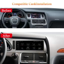 Bonroad Car Android CarPlay Multimedia Player For Audi Q7 4L 2005-2015 MMI 2G 3G Bluetooth GPS Navigation Radio Stereo Screen