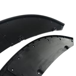 For BMW F32 430i 440i M Tech 2014-2020 Carbon Look ABS Front Bumper Splitter Lip