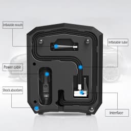 DC 12V Car Air Compressor Portable Tires Inflatable Pump Accessories Tire Tyre Inflator Mini Electric Auto on Car Air Compressor