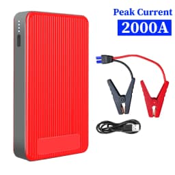 GKFLY 4000A Car Jump Starter Portable Power Bank 2000A Car Battery Booster 12V Auxiliary Starting Device for Diesel