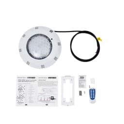 AC 12V 45W RGB Swimming LED Pool Light Underwater IP68 Waterproof Lamp W/ Remote
