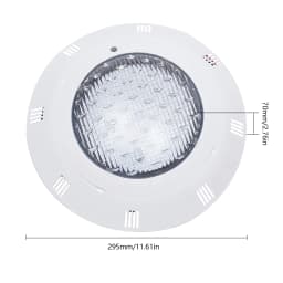 AC 12V 45W RGB Swimming LED Pool Light Underwater IP68 Waterproof Lamp W/ Remote