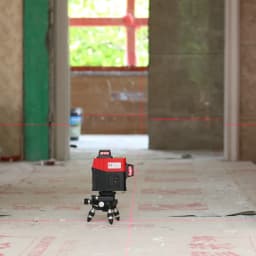Kaitian Niveau Laser Level Self Leveling Lithium Battery Professional High Precision Red 3D Cross 12 Line 360 Laser Level Tripod
