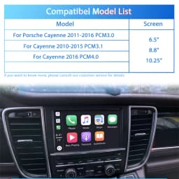 Wireless CarPlay For Porsche Panamera 2010 11 12 13 14 15 16 Years PCM 3.1 AirPlay Android Mirror Link CarPlay Function
