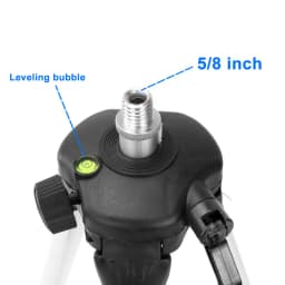 KaiTian Tripod for Laser Level Adjustable Height Thicken with Bracket Tilt Function Green/Red Line Level Laser Construction Tool