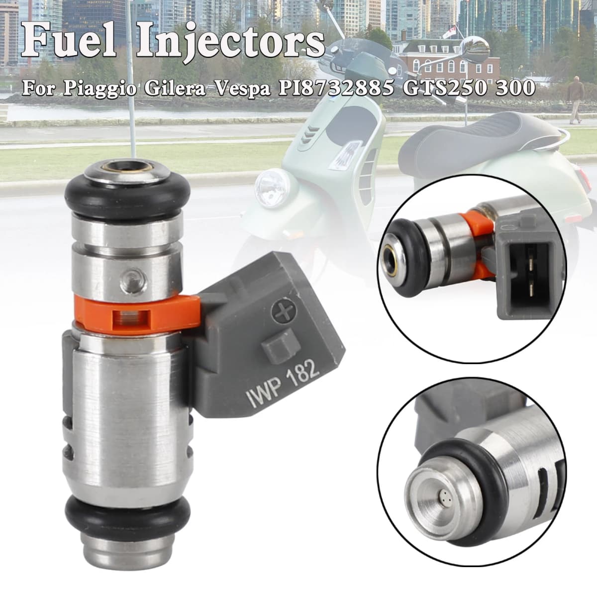 Artudatech IWP-182 Fuel Injector IWP182 For Piaggio Gilera Vespa PI8732885 GTS250 300