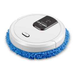 Cleaning Mop Wet and Dry Mopping Sweeping Robot with Spray Function 360 Degree Automatic Cleaning Mode White
