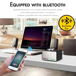 Nobsound Mini Bluetooth Power Amplifier HiFi Digital Stereo Audio Headphone Amp