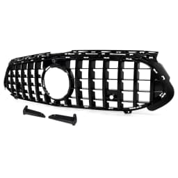 GT Style Front Bumper Grille Fits Mercedes Benz A-Class W177 AMG Line 2023-2024