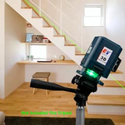 KaiTian Laser Level Self Leveling Battery Cross Vertical&Horizontal Powerful Remote Control Green 12 Lines Nivel Laser Level 360
