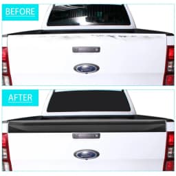 Tail Gate Protector Tailgate Cover Guard for Ford Ranger 2012-2022 T6 T7 T8 Wildtrak Matte Black 4x4 Car Styling