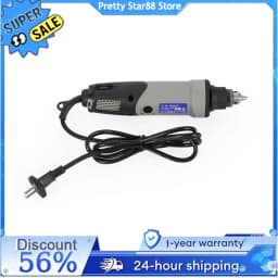 400W Electric Grinder Drill 6 Speed Bench Grinder Rod Rotary Grinding Kit 220V Power Tool for Engraving/Cutting/Grinding/Slicing