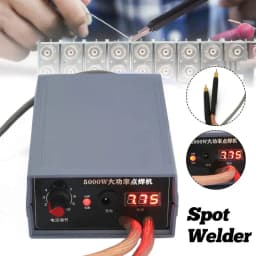 5000W Spot Welder for 18650 Battery Pack Home DIY Kit Welding Tools Portable Spot Welding Machine Pen 0.15MM Nickel Strip