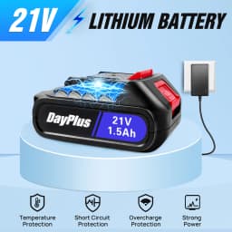 Cordless Power Washer Portable Pressure Washer High Pressure Cleaner Jet Car Washer Gun Washing with 1.5Ah Battery and Charger