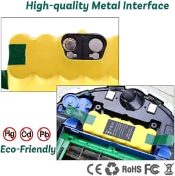For iRobot Roomba 500 Battery 14.4V 5.0Ah Replacement For Roomba Vacuum Cleaner 500 600 700 800 Series Rechargeable Battery