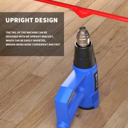 Heat Gun Hot Air Gun Variable Temperature For DIY, Stripping Paint, Shrinking PVC Drying Crafts & Wrap Paint,3 Nozzles, 2000W