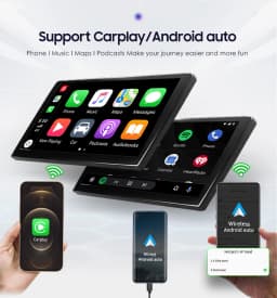 7" 2Din Android 12 Car Multimedia Player For BMW 5 Series E39 X5 E53 M5 1996-2003 Stereo Navigation GPS Carplay AutoRadio 7862