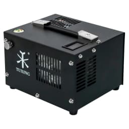 TUXING TXES061 4500Psi 300Bar 12V Portable PCP Air Compressor High Pressure Car Pump with Transformer Diving Inflator Tyres