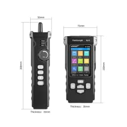NOYAFA NF-8506 Network Cable Tester Supports PING Test/IP Scan/Network Port Speed Multifunction Cable Tracker Finding Tool