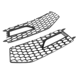 For Audi A4 B8.5 S-line S4 RS4 2013-2015 Honeycomb Front Fog Light Grille Cover