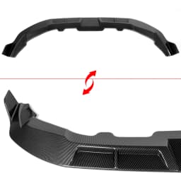 For 2022-ON BMW X3M X4M F97 F98 Carbon Look Car Front Bumper Spoiler Splitter