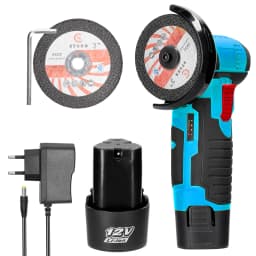 Mini Grinder Electric Grinding Tool Multifunctional Handheld Cutter for Cutting Polishing Ceramic Tile Wood Stone Steel 19500rpm