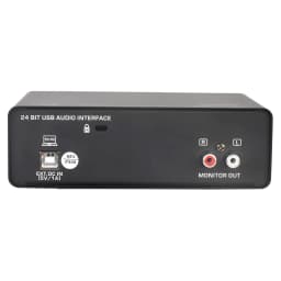 FREEBOSS Stereo Recording Audio Interface Guitar ASIO4ALL 3 Channels Input Monitor 48V External Usb Sound Card for Studio UC26