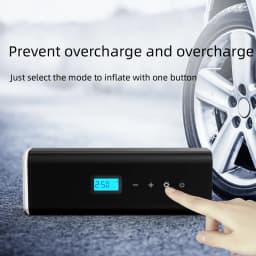 Wireless Car Air Compressor 12V 150PSI Rechargeable Electric Portable Tire Inflator Pump for Motorcycle Bicycle Boat Tyre Balls