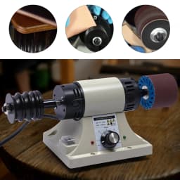 Electric Leather Burnishing Machine Polishing Machine Grinding Machine Grinder Tool High Quality Burnisher 350W 220V