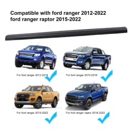 RAIL GUARD CAP PROTECTOR REAR COVER TAIL GATE TRIM FOR FORD RANGER WILDTRAK 2012-2022 PX PX2 PX3 XLT T6 T7 T8 Car Auto Part