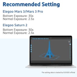 ELEGOO ABS-Like Resin 1KG 3D Printer Resin 405nm LCD UV Curing Resin With High Precision and Higher Tenacity for LCD 3D Printing