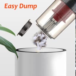 Portable Wireless Vacuum Cleaner Powerful Suction Rechargeable Handheld Vacuum Cleaner Quick Charge for Car Home Pet Hair