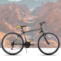 Hiland 24 26 inch Mountain Bike for Men Women, 21 Speeds High-Carbon Steel Frame, Sport Cycling MTB Bicycle for Adult