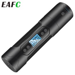 3000mAh Rechargeable Car Air Compressor 150PSI Portable Wireless Tire Inflator With Digital Gauge LED Light 35L/Min 12V Auto