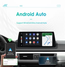 Hizpo 10.25-inch Android Car Radio for BMW 3 Series E90 2005 - 2012 Intelligence System CarPlay RDS DSP GPS Navi QLED Screen