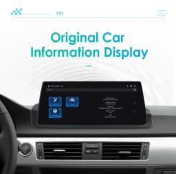 Hizpo 10.25-inch Android Car Radio for BMW 3 Series E90 2005 - 2012 Intelligence System CarPlay RDS DSP GPS Navi QLED Screen