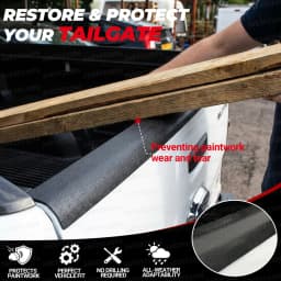 Protector Tailgate Guard Spoiler Rail Cap Tail Gate Cover For Ford Ranger 2012-2022 T6 T7 T8 Car Accesssories