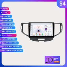 9“7862 Android 12 Autoradio for Honda Accord 8 Acura TSX 2008-2012 Multimedia player GPS navi Stereo 2din Head Unit 4G Carplay