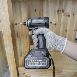 Allsome Brushless 18V 1/4 Hex Impact Driver, Includes 3.0Ah Lithium Battery and Charger